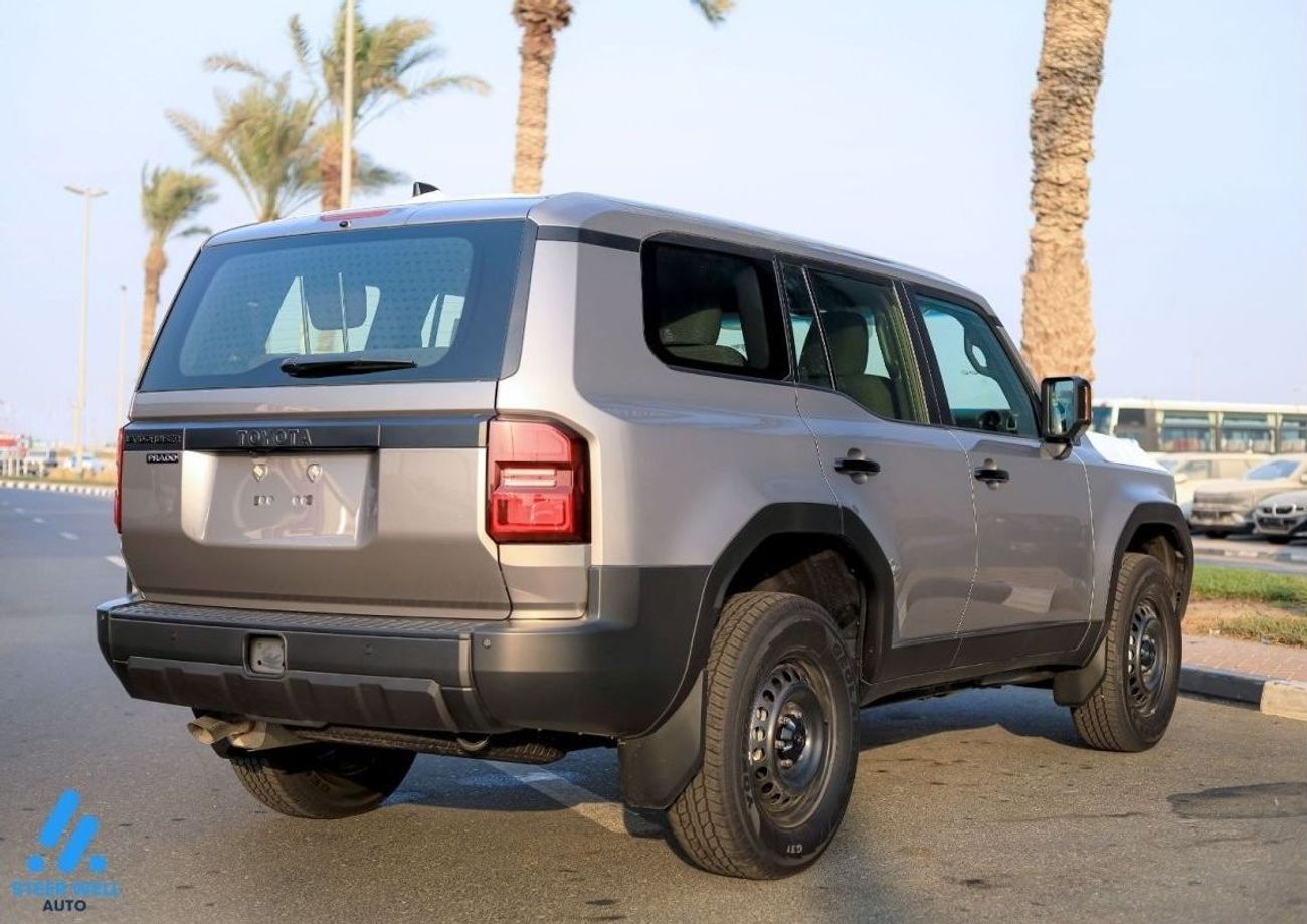 Toyota Prado 2024 Model Year - 2.4L Turbo SFM Mid AT PTR - Push Start - Rear Camera - Export Only