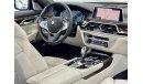 بي أم دبليو 750 2019 BMW 750 Li XDrive, Full Service History, Warranty, GCC