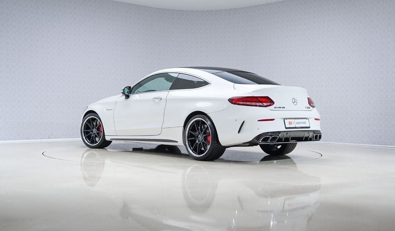مرسيدس بنز C 63S AMG - AED 5,276 P/M - 2 Years Warranty