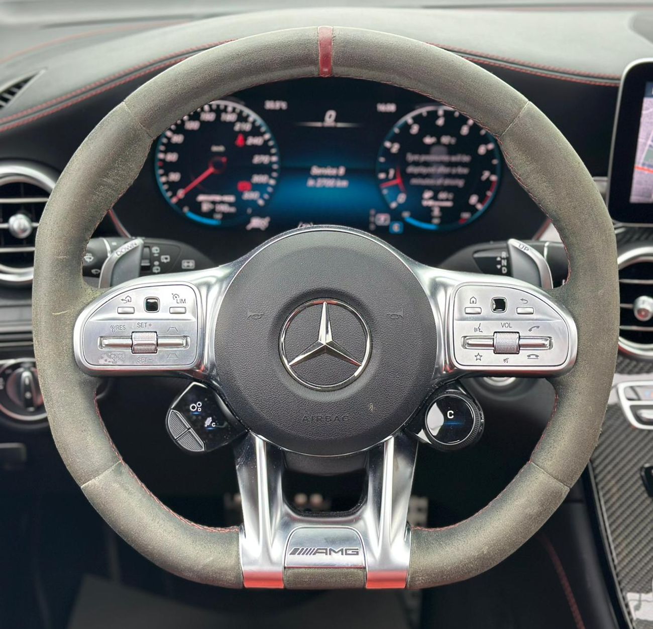 Mercedes-Benz GLC 63 S AMG 2020 Mercedes-Benz GLC 63s AMG 4MATIC+, 1 Year Unlimited Km Warranty, Mercedes FSH, GCC