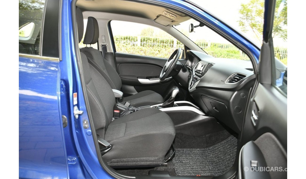 Suzuki Baleno 2018 - GCC SPECS - 7 YEARS WARRANTY - 0 DOWNPAYMENT BANKLOAN
