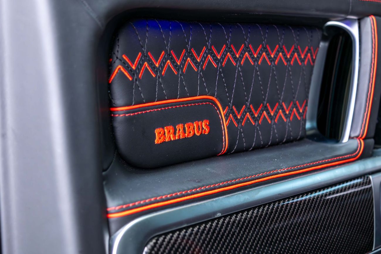 BRABUS 900 - Mercedes-AMG G 63 Brabus 900 Rocket Kit-Masterpiece Interior Black With Red Accents-Full Carbon