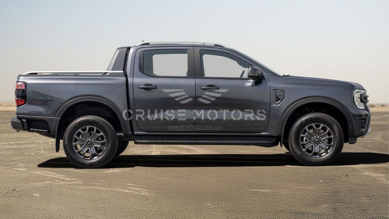 فورد رانجر WILDTRAK 2.0T Diesel - Automatic . Pick Up Truck . Four Wheel Drive . 5 Seats . 4 Doors . Meteor Gre