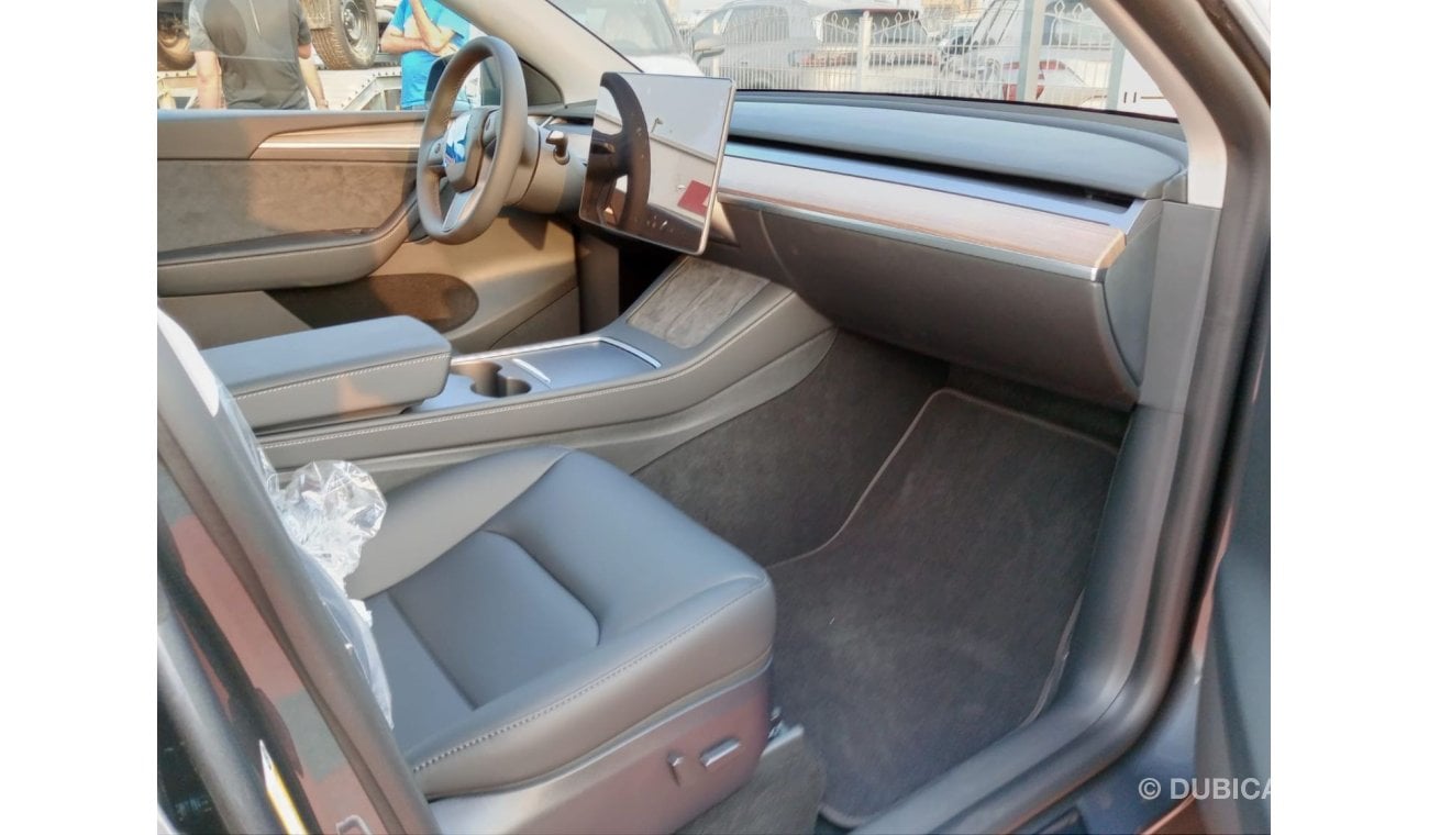 تيسلا موديل Y Standard 2023 Electric car RWD Gray color & interior Black