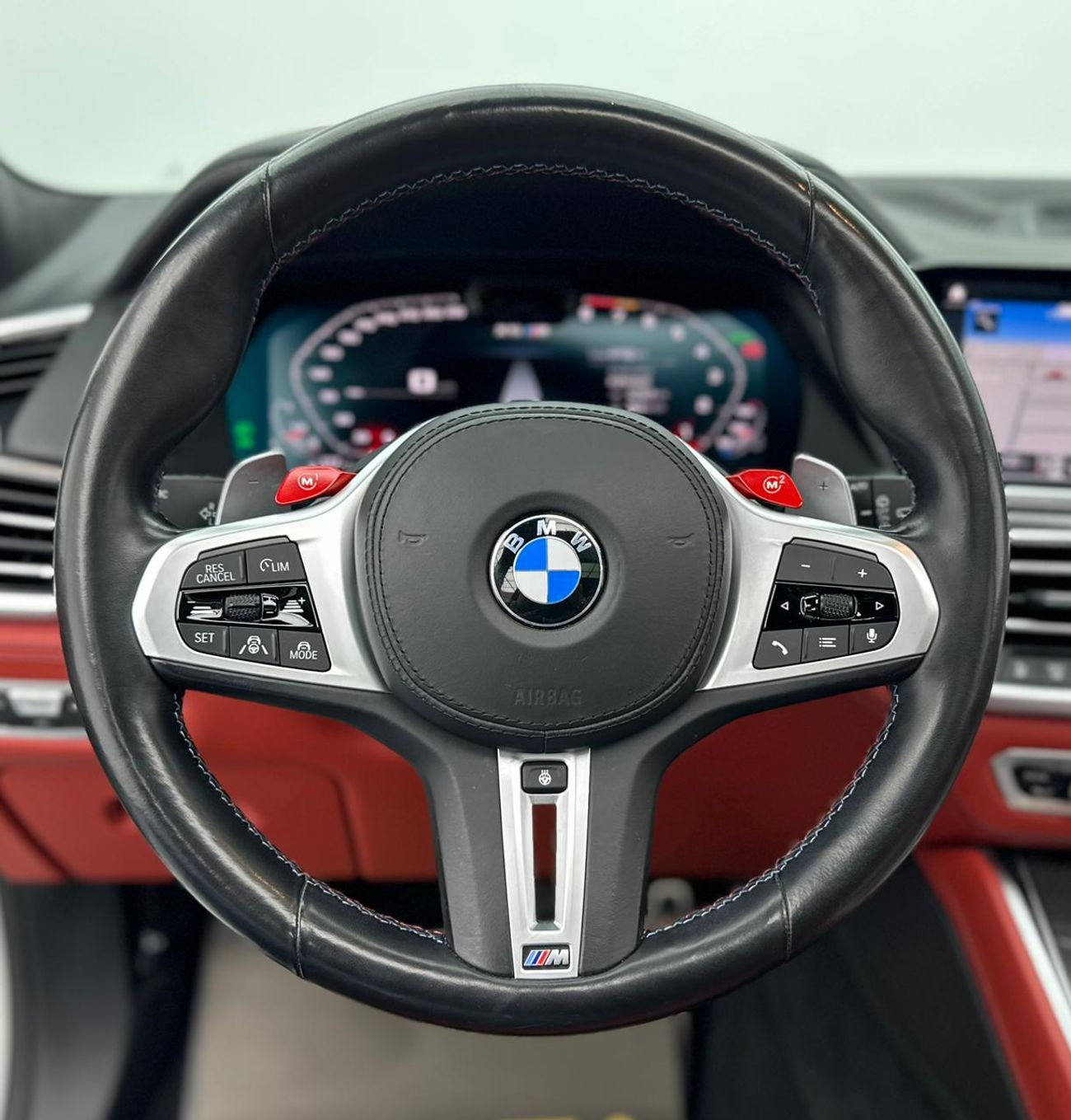 بي أم دبليو X5 M 2022 BMW X5M Competition, Dec/2026 BMW Warranty + Service Contract, BMW Full Service History, GCC