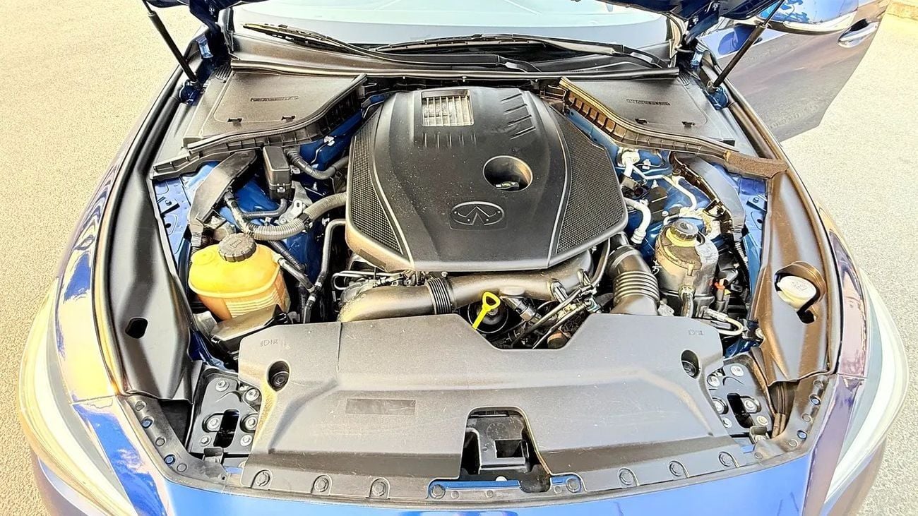 إنفينيتي Q50 LUXE 2.0 turbo GCC Specs, excellent condition