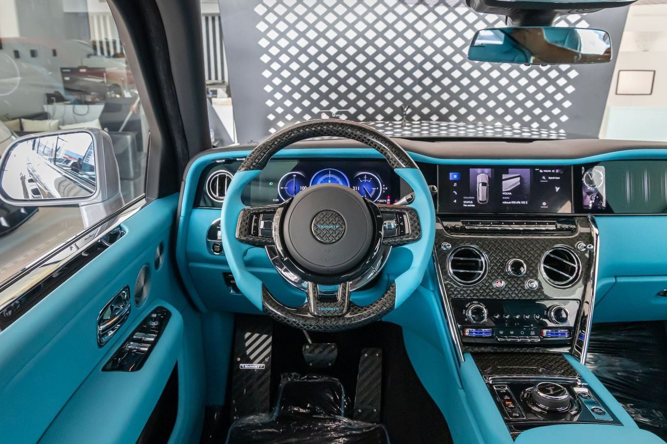 Rolls Royce Cullinan BLACK BADGE 2026 Rolls-Royce Cullinan | Original Mansory | Full Carbon | Exclusive Blue Interior