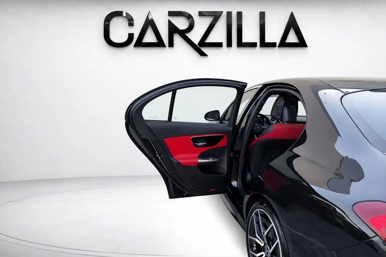 Mercedes Benz C200 Premium 2.0L AED 2,908 P.M l 0% Down Payment l Premium AMG Line l Gargash Warranty t