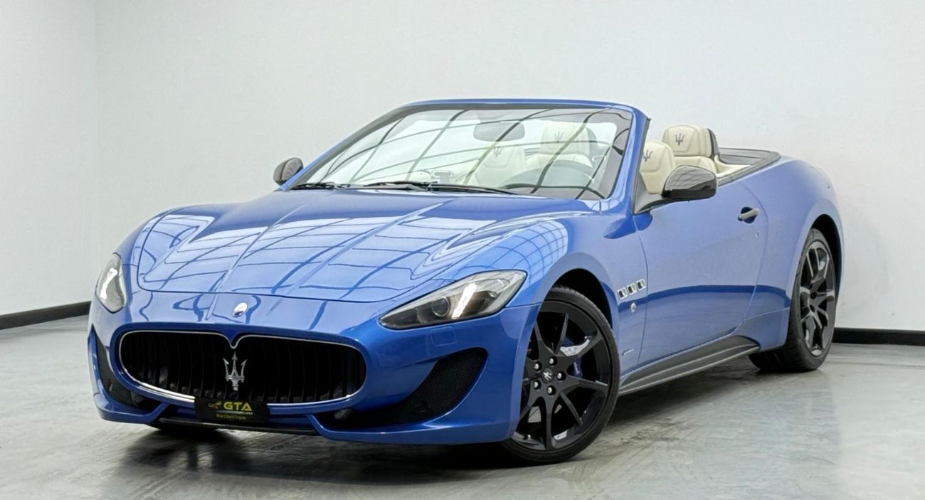 مازيراتي جران كابريو 2016 Maserati Gran Cabrio Sport MC, Full Maserati Service History, Carbon Fiber Package, GCC