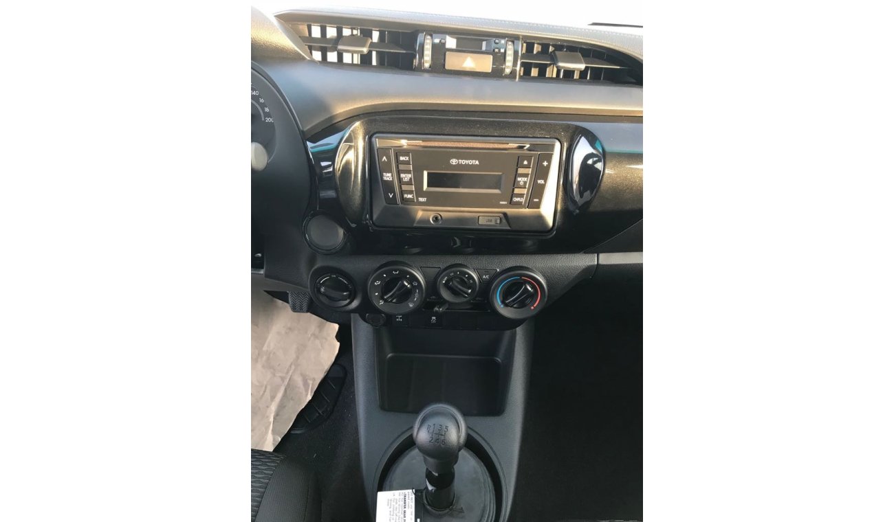 Toyota Hilux 2.4L - Diesel - Manual - Basic - 2018 Model.