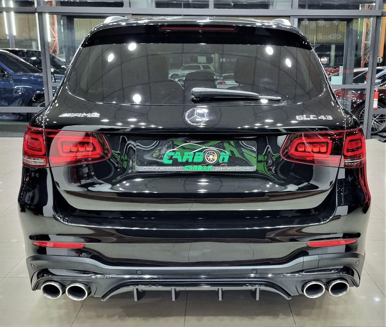 Mercedes-Benz GLC 300 Premium MERCEDES GLC 300 WITH BODY KIT OF 43 AMG IN BEAUTIFUL CONDITION FOR 145K AED