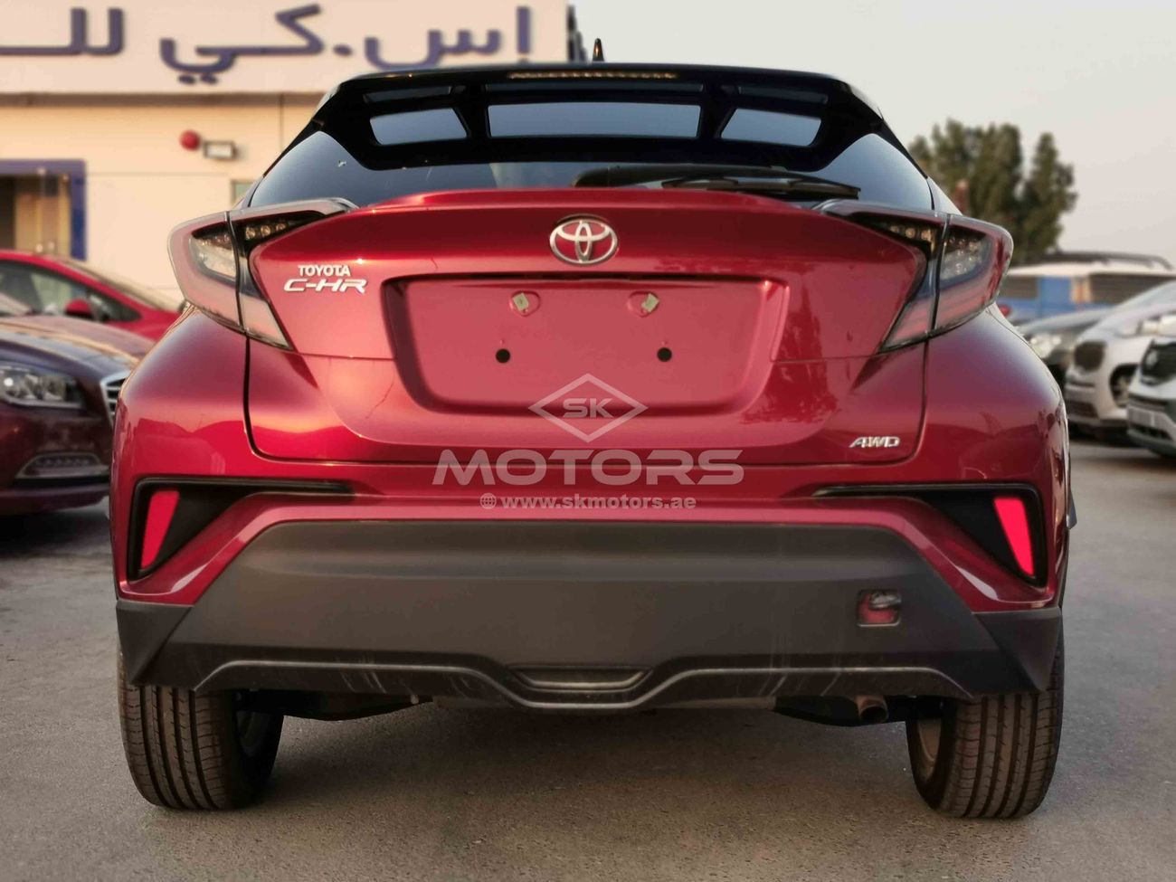 Toyota CHR 1.2L, 17" Alloy Rims, Push Start, LED Head Lights, Fog Lamp, Power Window, CODE - TCHR21