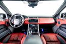 Land Rover Range Rover Sport GCC-22 Inch Rims-Black Contracting Roof-Red Interior