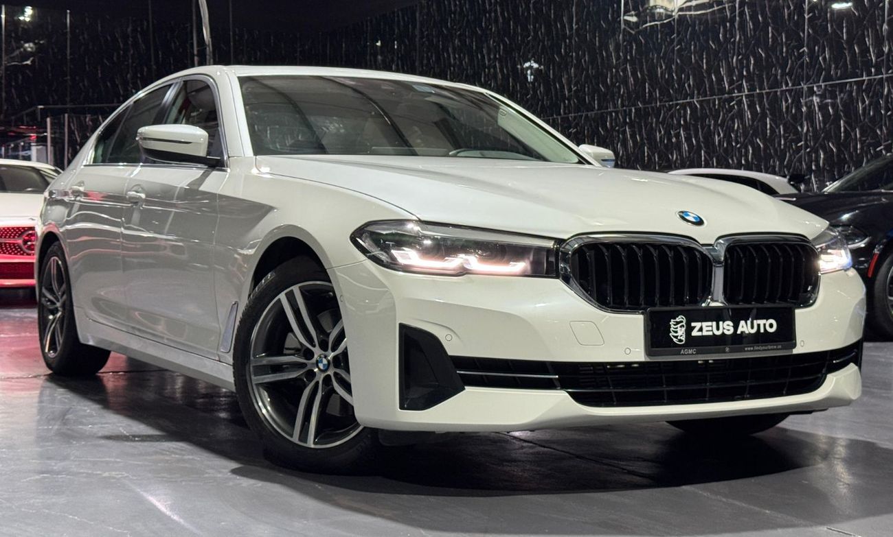 بي أم دبليو 520i Std 2.0L 2022 BMW 520i, Aug 2026 BMW Warranty + Service Pack, Full BMW Service History, Low Kms, GCC