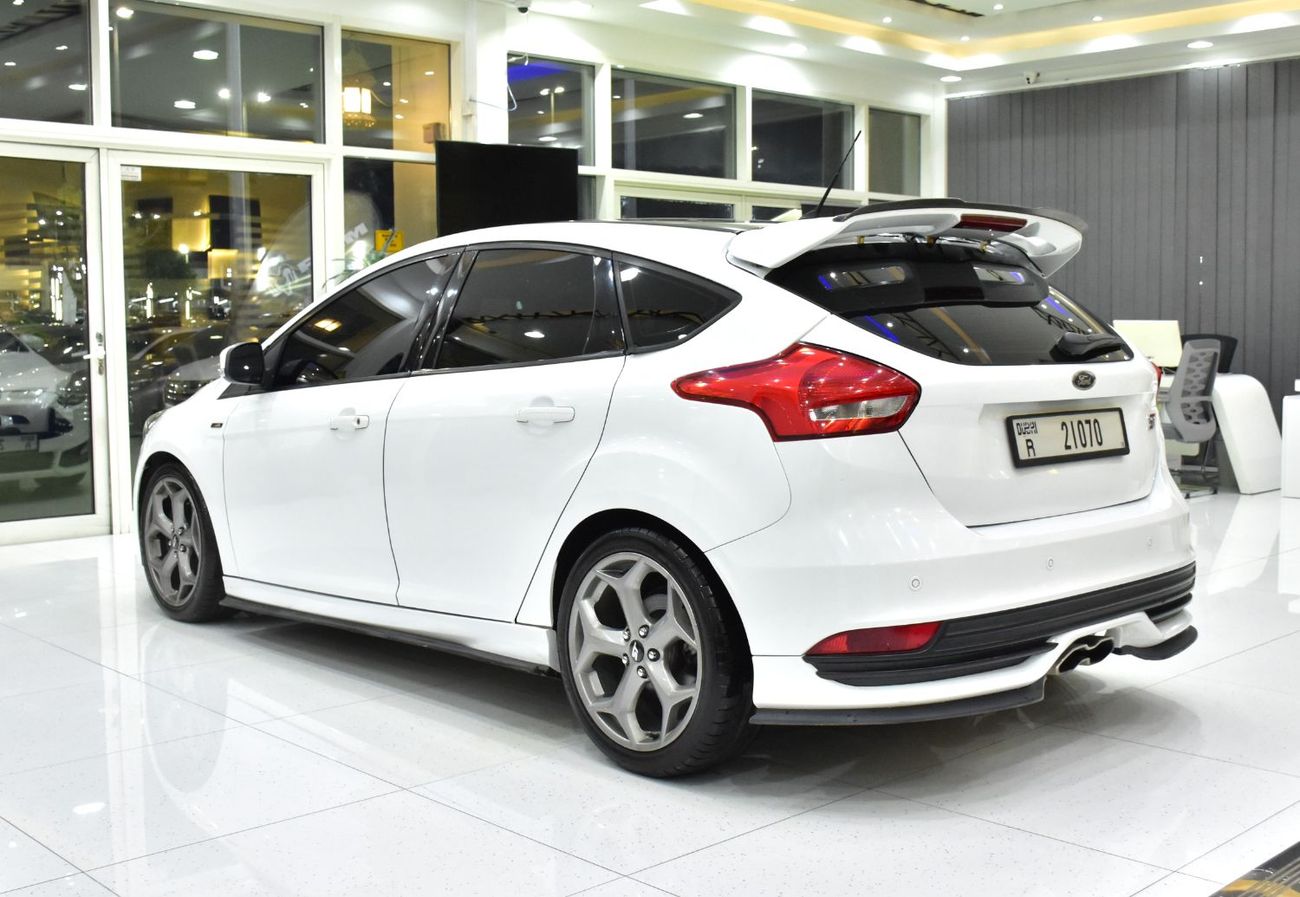 فورد فوكاس EXCELLENT DEAL for our Ford Focus ST ( 2017 Model ) in White Color GCC Specs