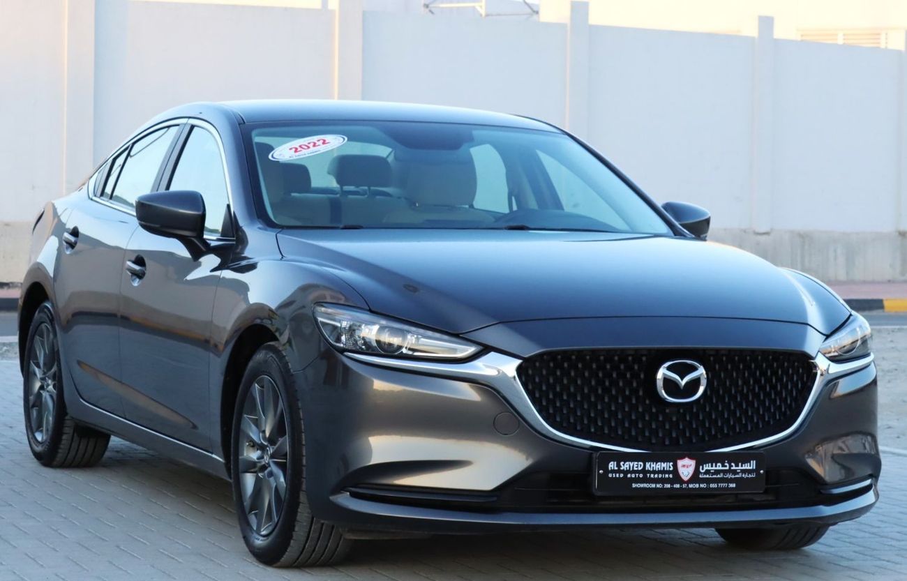 مازدا 6 مازدا 6 2022 خليجي بحالة الوكالة بدون صبغ بدون حوادث