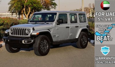 جيب رانجلر Unlimited Sahara I4 2.0L Turbo , 2024 GCC , 0Km , With 5Yrs Warranty & 3Yrs Service @Official Dealer