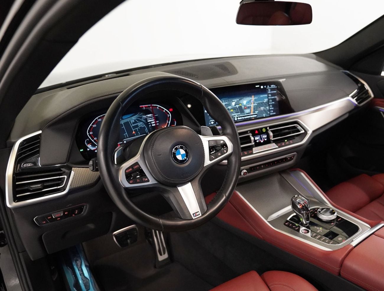 BMW X6 40i M Sport 3.0L 2022 BMW X6, Jan 2027 BMW Warranty, Full BMW Service History, Full Options, GCC