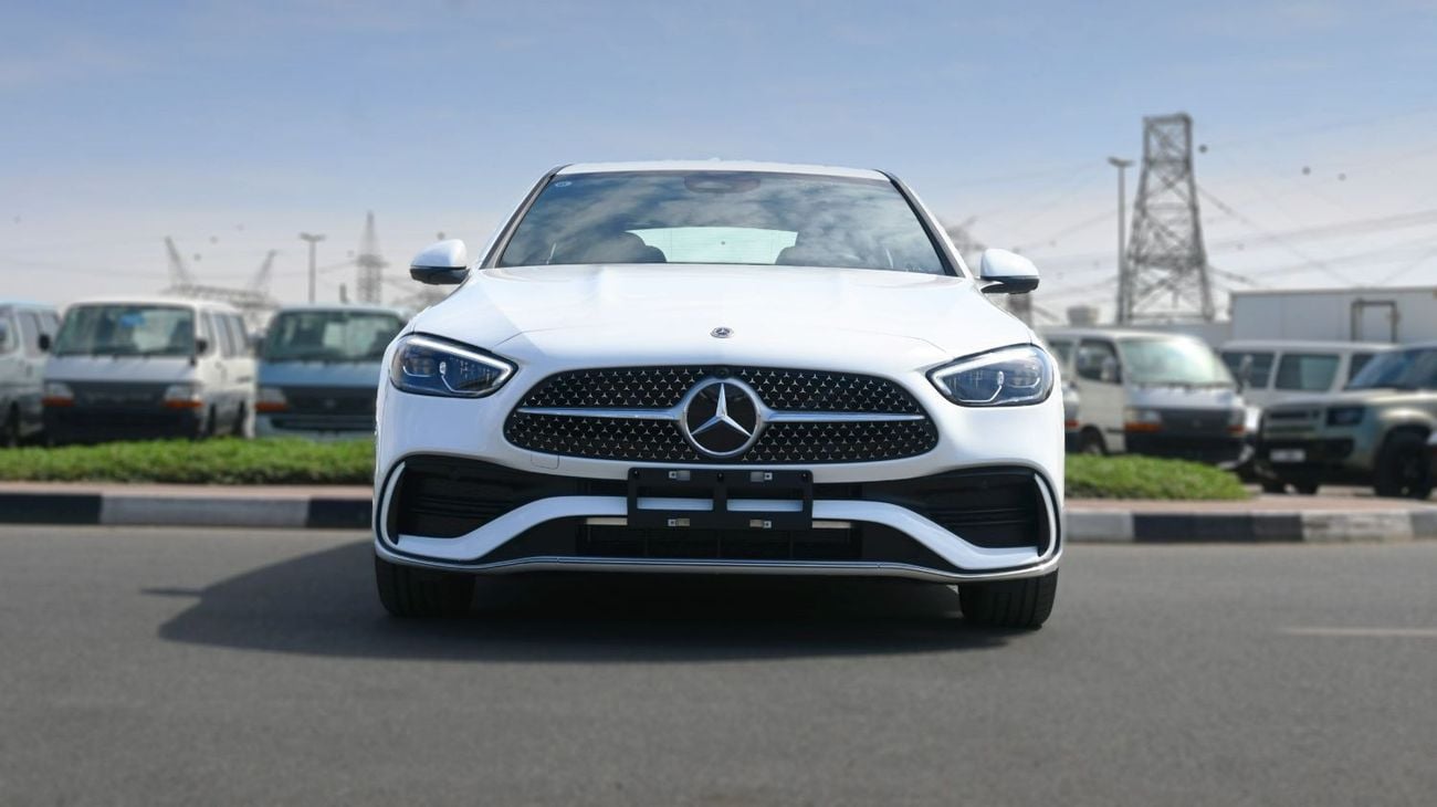 Mercedes-Benz C 200 Mercedes C200 L 2025 1.5L 4 Cylinder 170 hp  4 Doors 5 Seats White outside Black inside