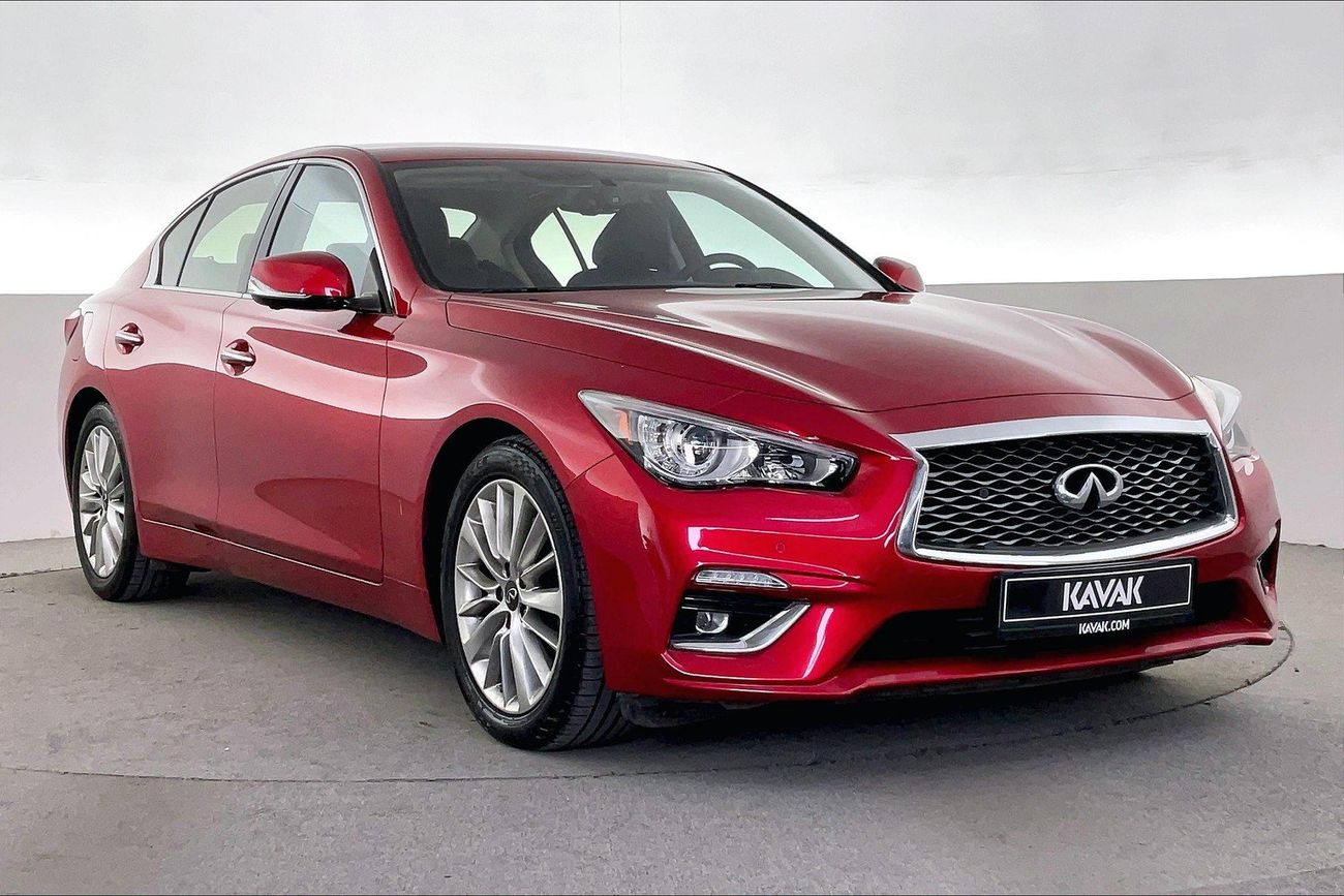 إنفينيتي Q50 Premium / Luxe | شامل الضمان | 0 ﺪﻔﻋﺓ ﺃﻮﻟﻯ