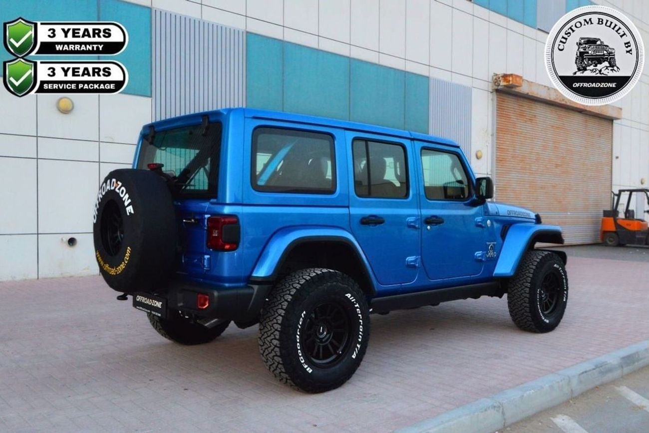 Jeep Wrangler Unlimited Sahara 2.0L A/T / 3 Years Dealer Warranty and 3 Years Service Package