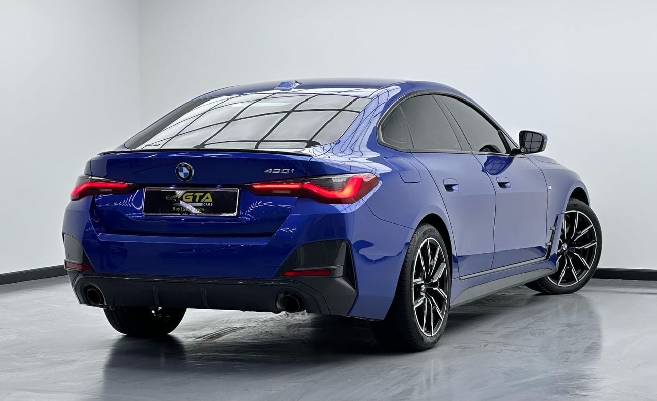 BMW 420i 2023 BMW 420i Gran Coupe M-Sport, 2026 BMW Warranty + Service Package, Low Kms, GCC