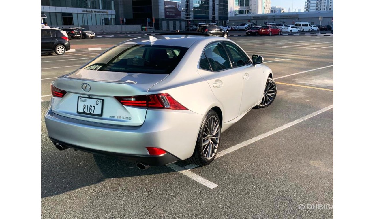 لكزس IS 250 Lexus is 250  Silver 2015