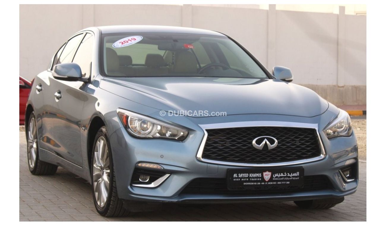 Infiniti Q50 Turbo Infiniti Q50 GCC, in excellent condition, without accidents