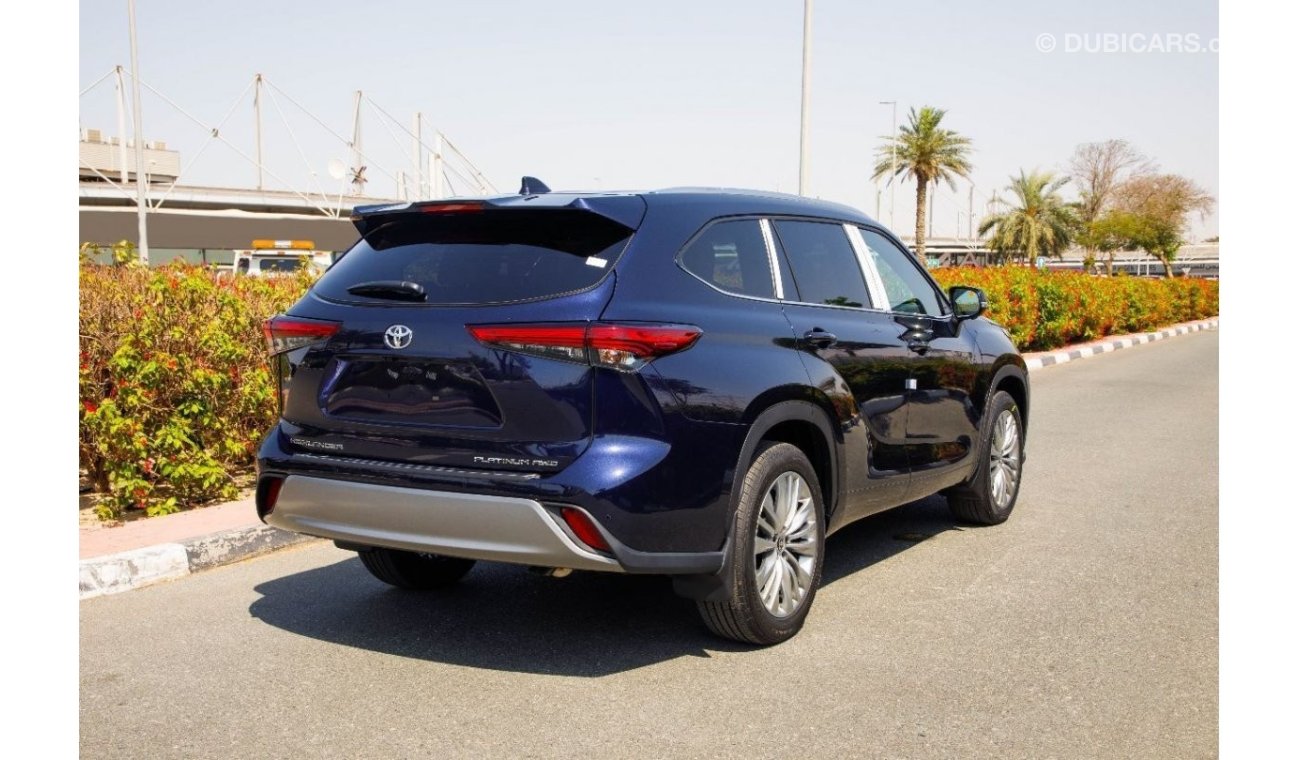 تويوتا هايلاندر PLATINUM 4cylinder AWD. Local Registration+10%