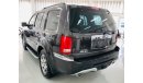 Honda Pilot 4WD .. Original Paint .. Full Service History .. Perfect Condition