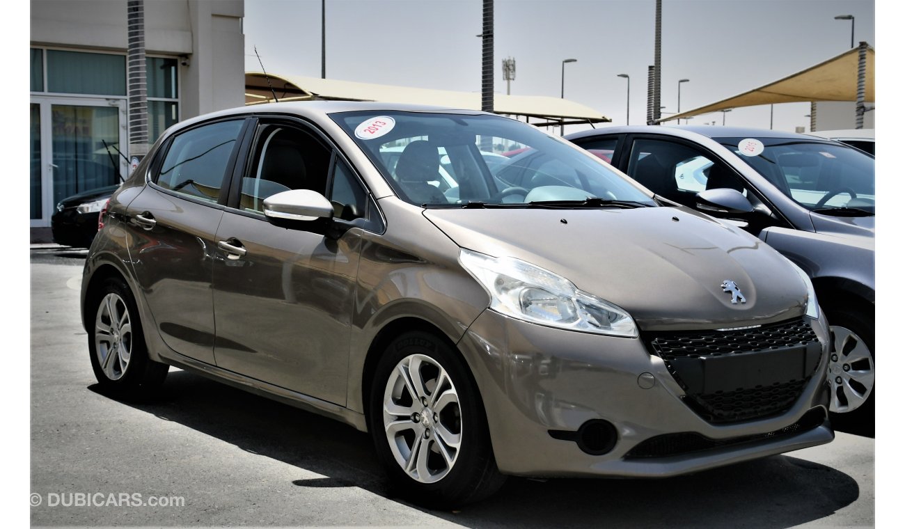 Peugeot 208 BROWN 2013 GCC NO ACCIDENT NO PAIN PERFECT