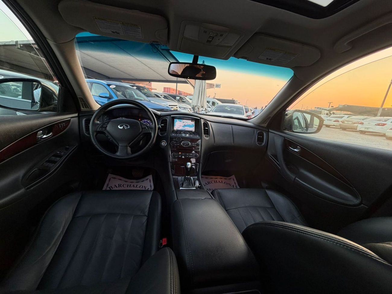 إنفينيتي EX35 تشيكات وكاله من الداخل و الخارج