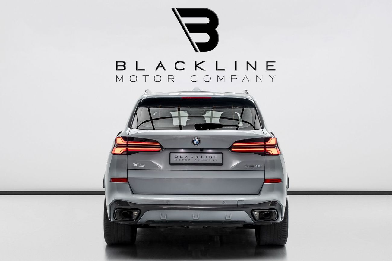 BMW X5 40i M Sport 3.0L 2024 BMW X5 xDrive40i M Sport Pro, January 2029 BMW Warranty + Service Contract, Lo