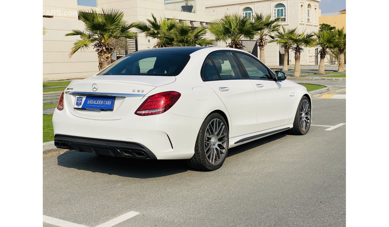 مرسيدس بنز C 63 AMG V8 BiTurbo US Specs