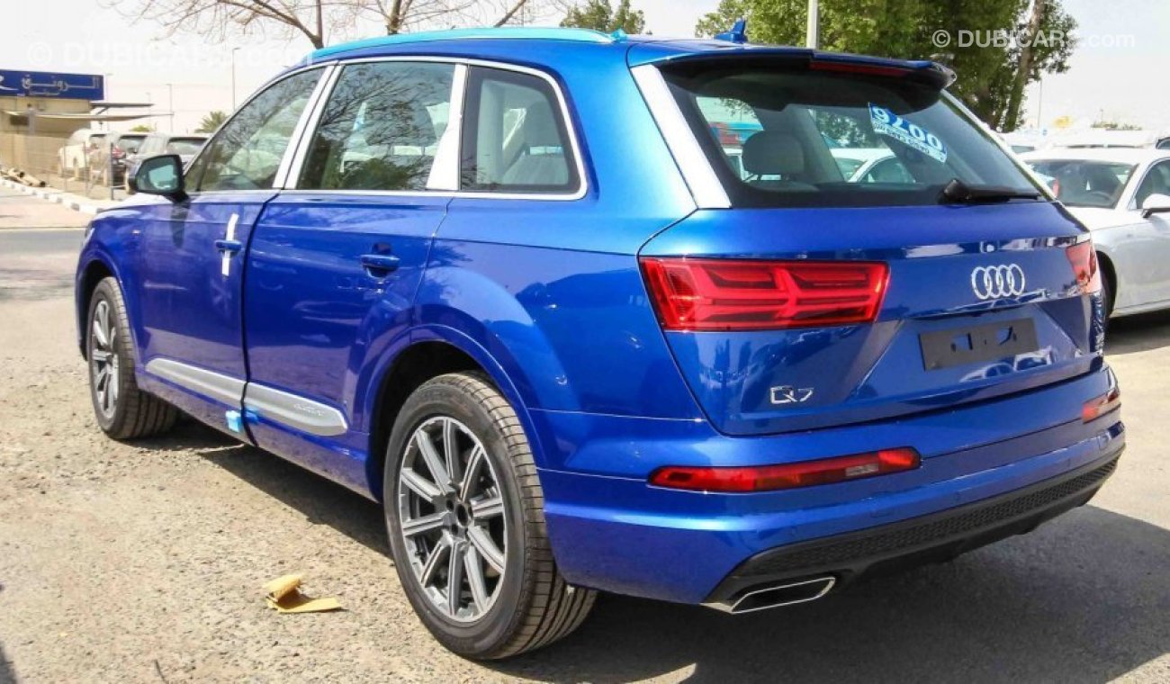 أودي Q7 TFSI Quattro 2.0L Turbo - V4 - S-line - Zero km - Leather Seats - offered price for export