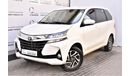 Toyota Avanza 1.5L GLS 5STR VAN 2020 GCC DEALER WARRANTY