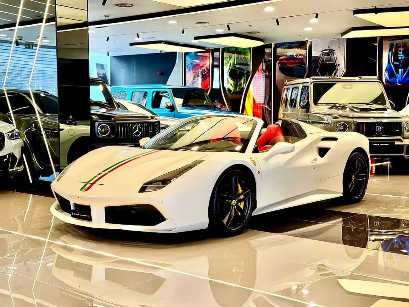 Ferrari 488 Spider European Specs
