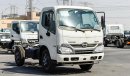 Hino 300 512 2020 WHITE COLOR 3 SEATS MANUAL TRANSMISSION TRUCK 4 CYLINDER DIESEL ONLY FOR EXPORT