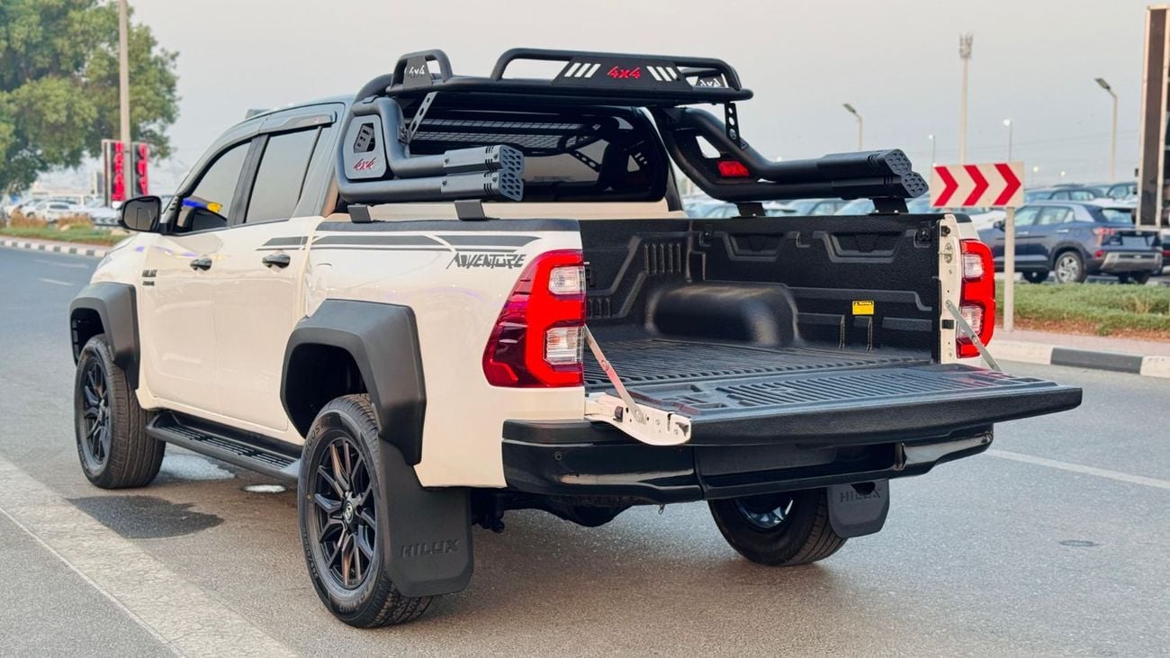 Toyota Hilux Toyota pickup Hilux 2023 RHD Automatic gear white colour Black interior