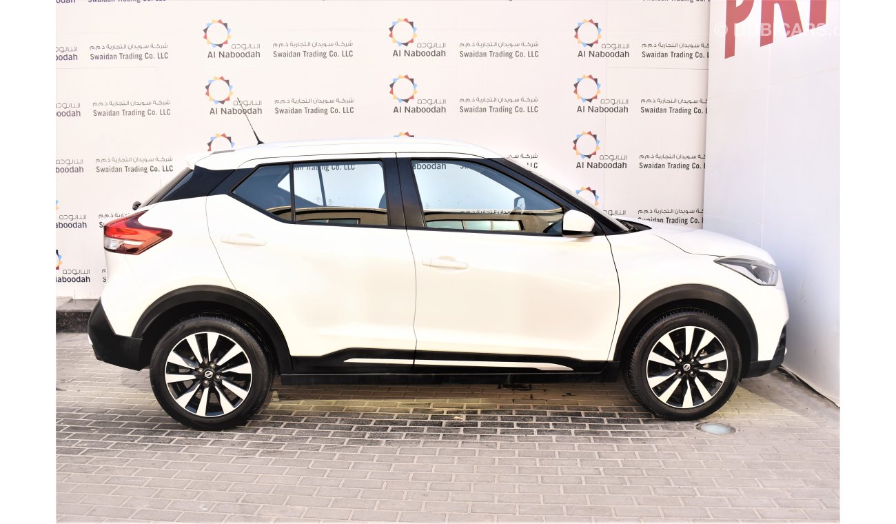 Nissan Kicks 1.6L SV 2017 GCC SPECS DEALER WARRANTY