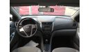 Hyundai Accent 2015 SILVER GCC NO PAIN NO ACCIDENT PERFECT