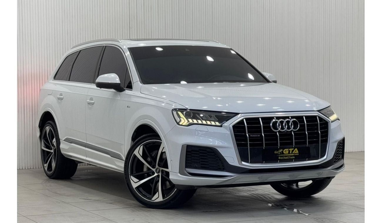 Audi Q7 55 TFSI quattro 3.0L 2022 Audi Q7 55 TFSI S-Line Quattro, Warranty, Full Agency Service History, Exc