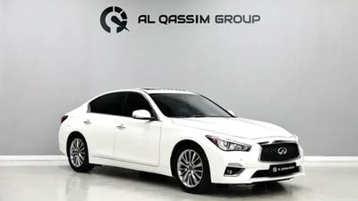 Infiniti Q50 LUXE GCC | Infiniti Q50 | 1,150 AED Monthly | Free Insurance + Registration | V6 3.0L Ref#M460243