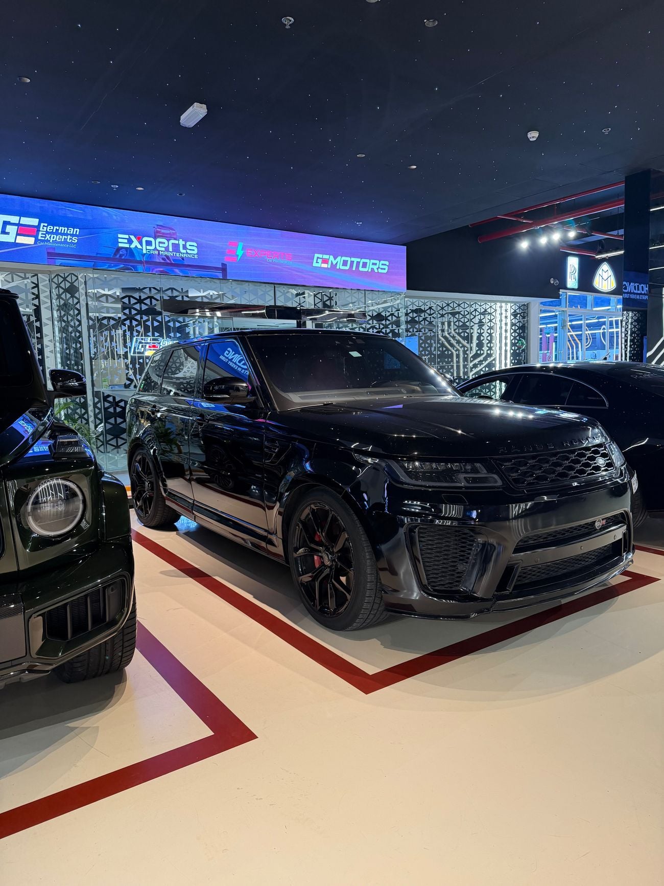 Land Rover Range Rover Sport SUPERCHARGED I SVR Body Kit