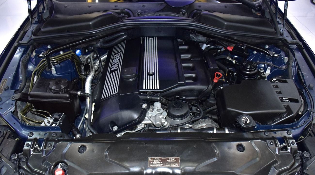 BMW 520i EXCELLENT DEAL for our BMW 520i ( 2005 Model ) in Blue Color GCC Specs