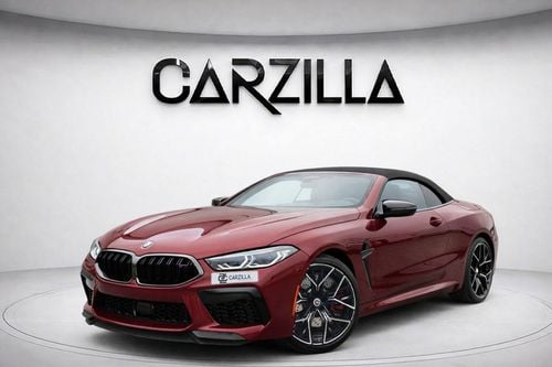 BMW M8 Competition 4.4L (617 HP) AED 7,246 P.M l 0% Down Payment l Competition Convertible l Carbon Core –