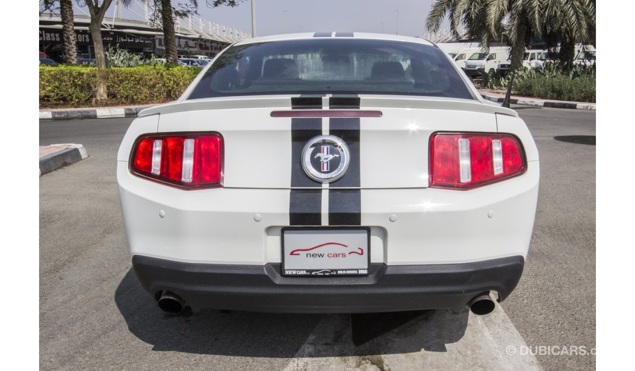 Ford Mustang GCC FORD MUSTANG - V6 -2012  - ZERO DOWN PAYMENT - 655 AED/MONTHLY - 1 YEAR WARRANTY