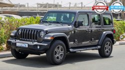 Jeep Wrangler Unlimited Sport Plus V6 3.6L , GCC , 2021 , 0Km , W/3 Yrs or 60K Km WNTY @Official Dealer