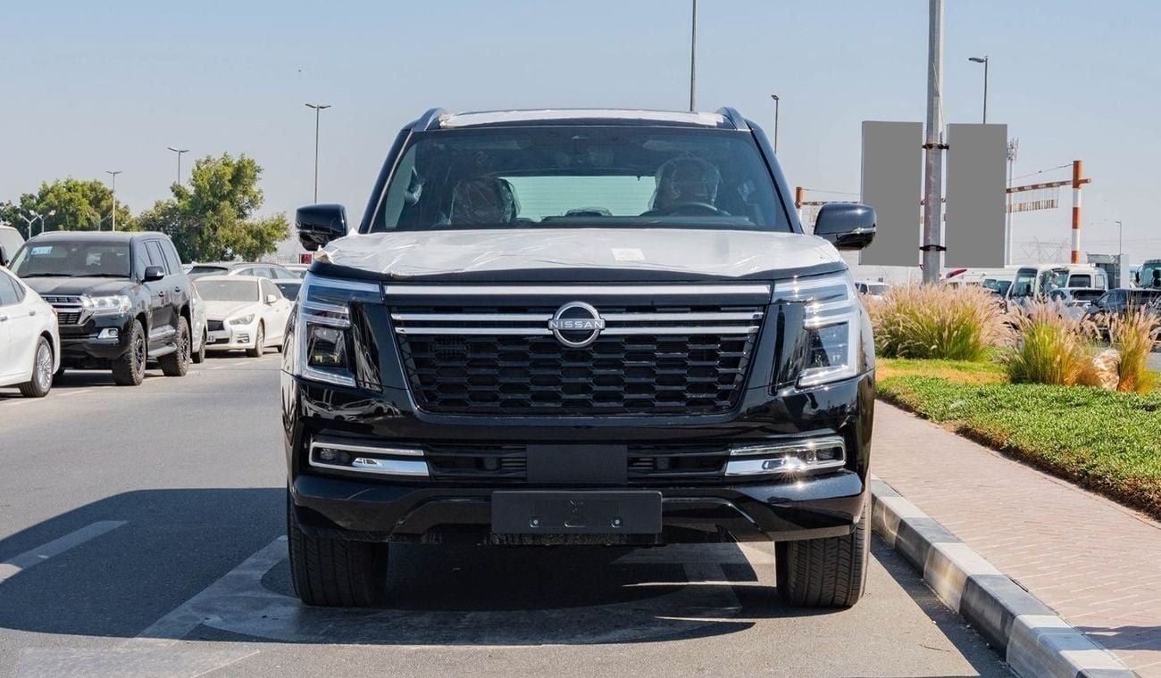 Nissan Patrol 2026 Nissan Patrol Titanium 3.5L Twin Turbo AT Petrol (Black-Tan)