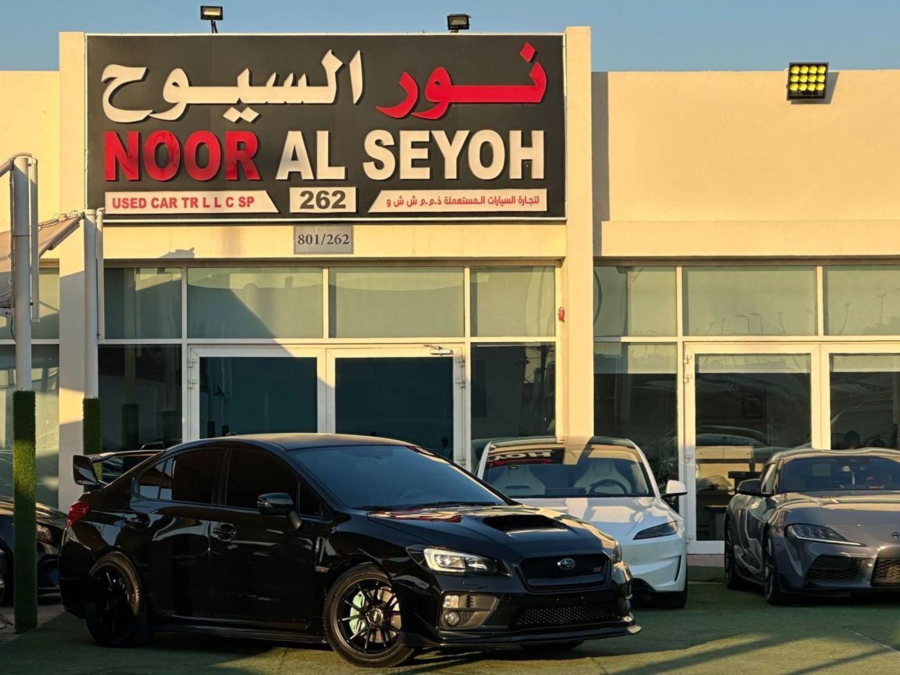 Subaru Impreza WRX SUBARU WRX TSI 2018 GCC FULL OPTION MUNAL GEAR PERFECT CONDITION